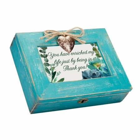 ABACUSABACO 6 x 4 in. You Have Enriched My Life Music Box AB3463831